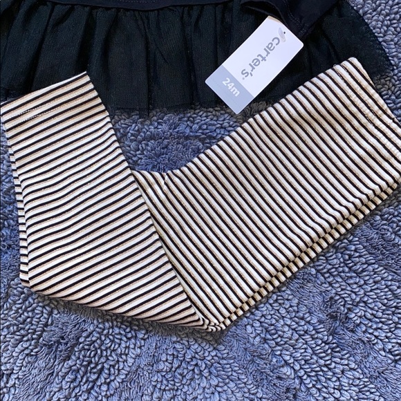 🎃New Carters Halloween Black Unicorn Sparkle Glitter Set - Picture 3 of 8